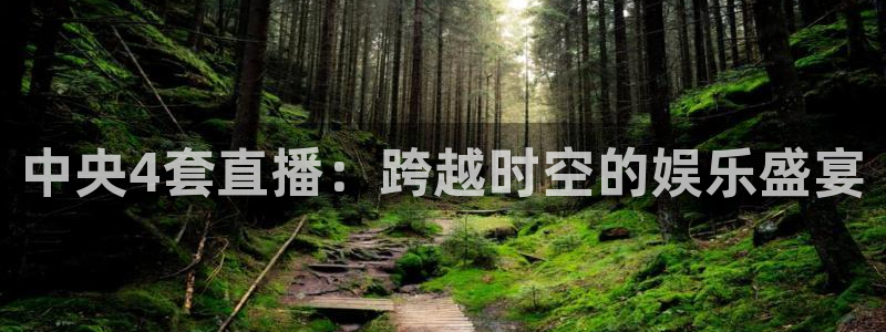 鲸鱼体育tv.点击查看进入.top：中央4套直播：跨越时空的娱乐盛宴